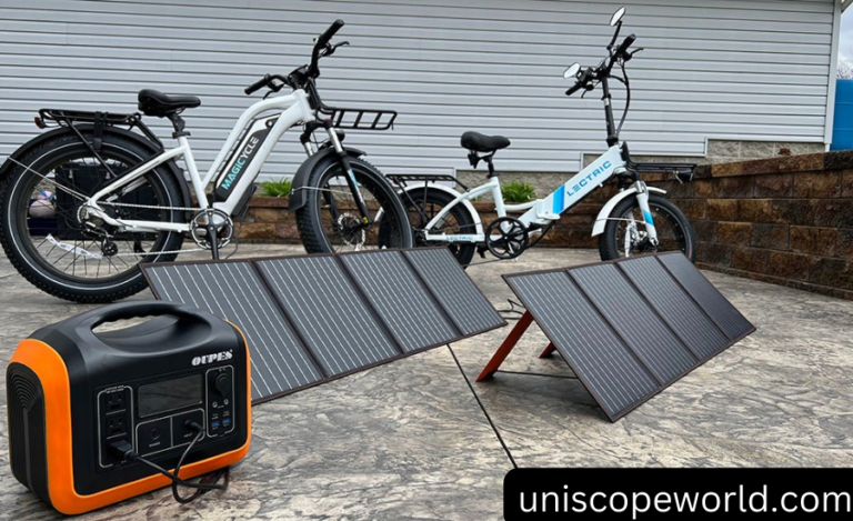 Solar Charging E bike